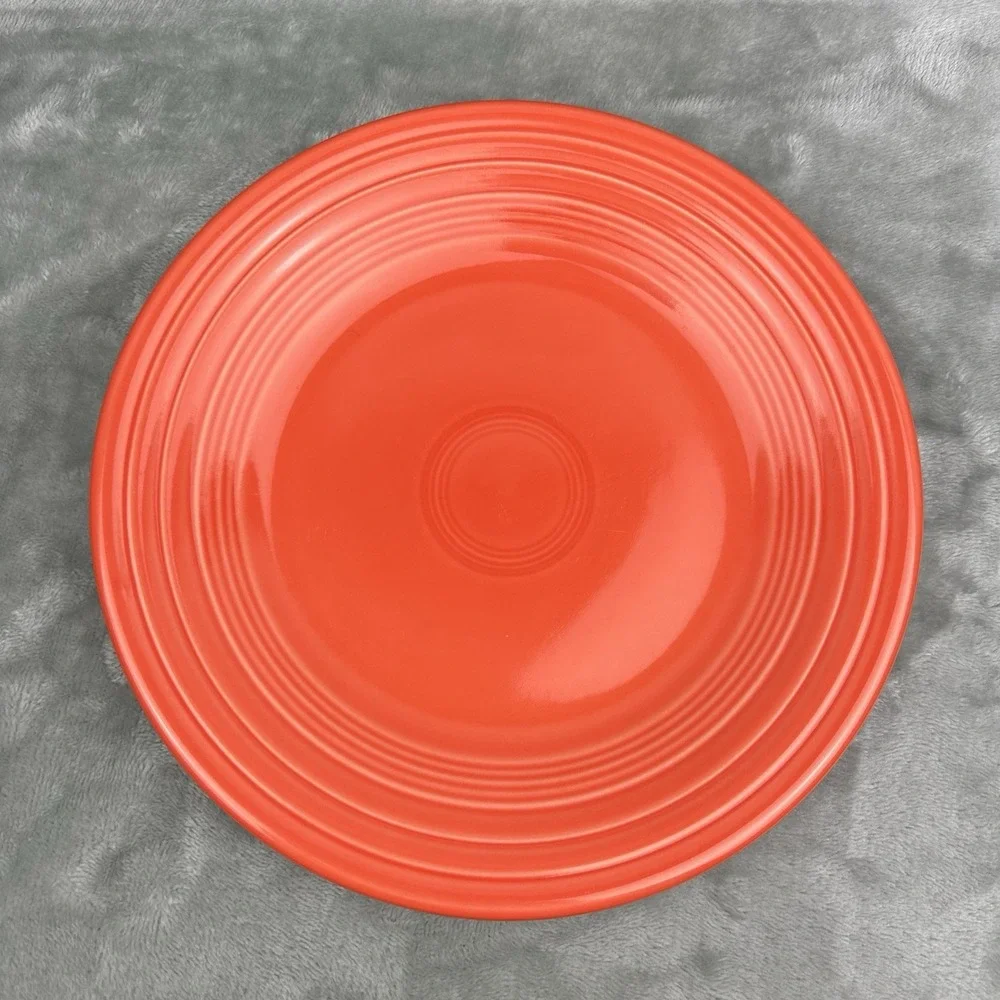 Fiesta Fiestaware Homer Laughlin Luncheon Plate Poppy